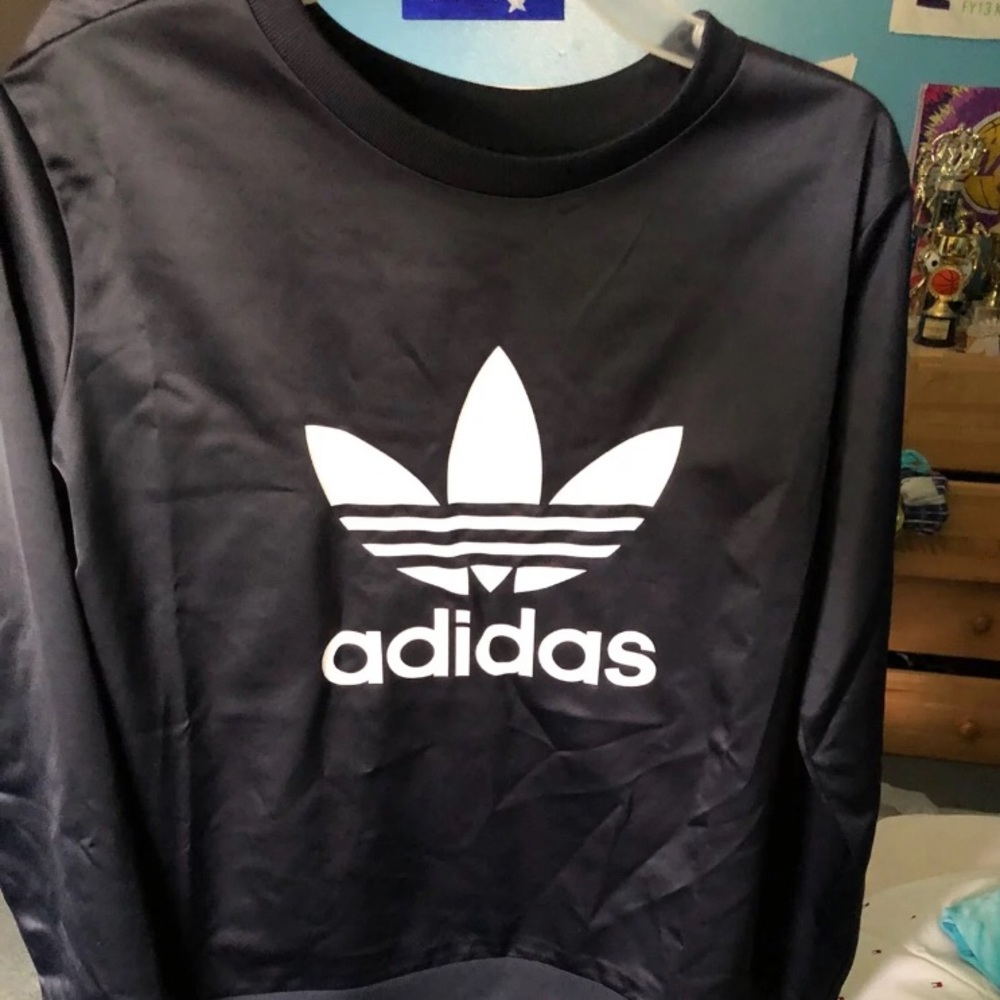 Adidas Satin Crewneck